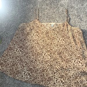 Leopard print tank